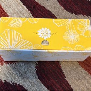 yellow box flip flops